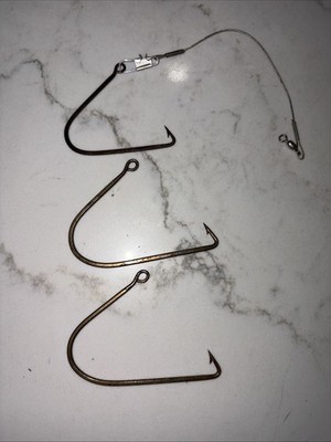 Lot Of (3) Pike Angling Hooks