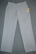 New MICHAEL Kors Slacks/Pants Mens 32x30 MITSP Gray Flat Front Straight Leg