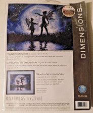 Dimensions TWILIGHT SILHOUETTE Counted Cross Stitch Kit - Opened