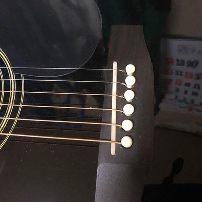 Sigma DM-1 BK Black Dreadnought Acoustic Guitar by Martin Japan