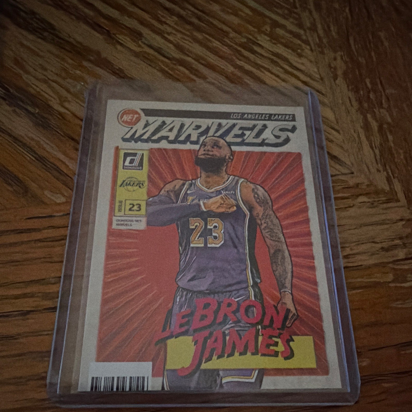 LeBron James 2019 Donruss #19 Net Marvels Price Guide - Sports