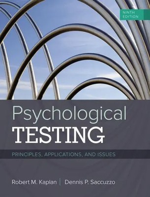 Psychological Testing | Principles, Applications, and Issues | Saccuzzo (u. a.)