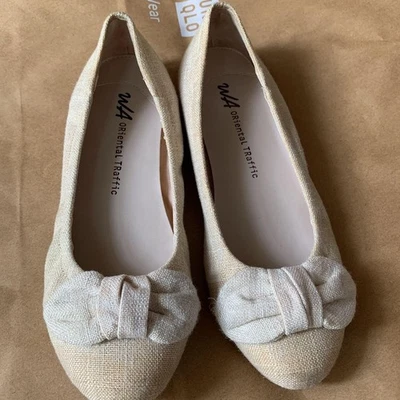 Escarpins ballerines Repetto beige femme taille EU 36 US 6 du Japon - Photo 1/4