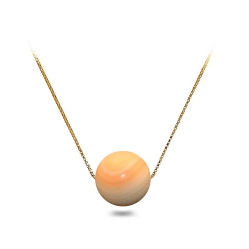 Natural Conch Shell Necklace Pendant 18 Inch Sterling Silver Chain ...