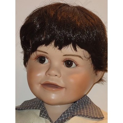 Marie Osmond Collectibles Baby Donny Dear To My Heart 16'' Porcelain Doll w/ Box