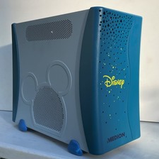 Vintage Disney Dream Desk PC CASE ONLY MEDION Mickey Mouse 