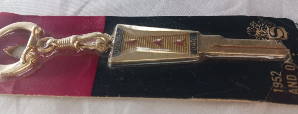 1960 and Up Dodge Dart Key. Blank. Vintage. 1611-Y139. NOS Seal intact - Image 2 of 3