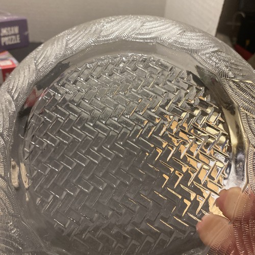 Arcoroc 2 Glass Atlantic Crystal Salad Plate. Made In France Nt - Picture 11 of 13