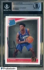 Shai Gilgeous-Alexander Signed 2018-19 Donruss #162 RC Rookie BGS BAS AUTO