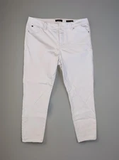 Curve Appeal Minimalist Jegging Women's size 12 Beige Denim Jeans