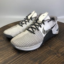 Nike Metcon 8 AMP Shoes Mens Size 12 Gray Mesh Training Sneakers DO9328-004