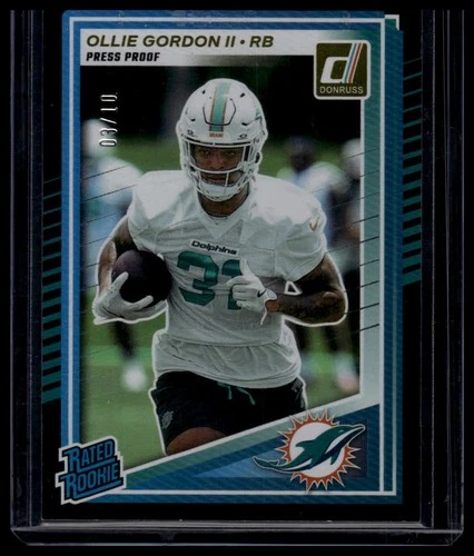 2025 Panini Ollie Gordon II Base (Raw)