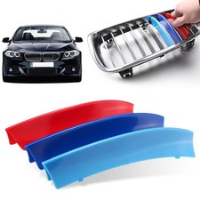 Für 2010-2015 BMW X1 E84 M-Farben ABS Grill Abdeckung Streifen Niere Kühlergrill