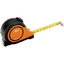 Bahco Tape Measure 3m Carbon Steel Compact Design