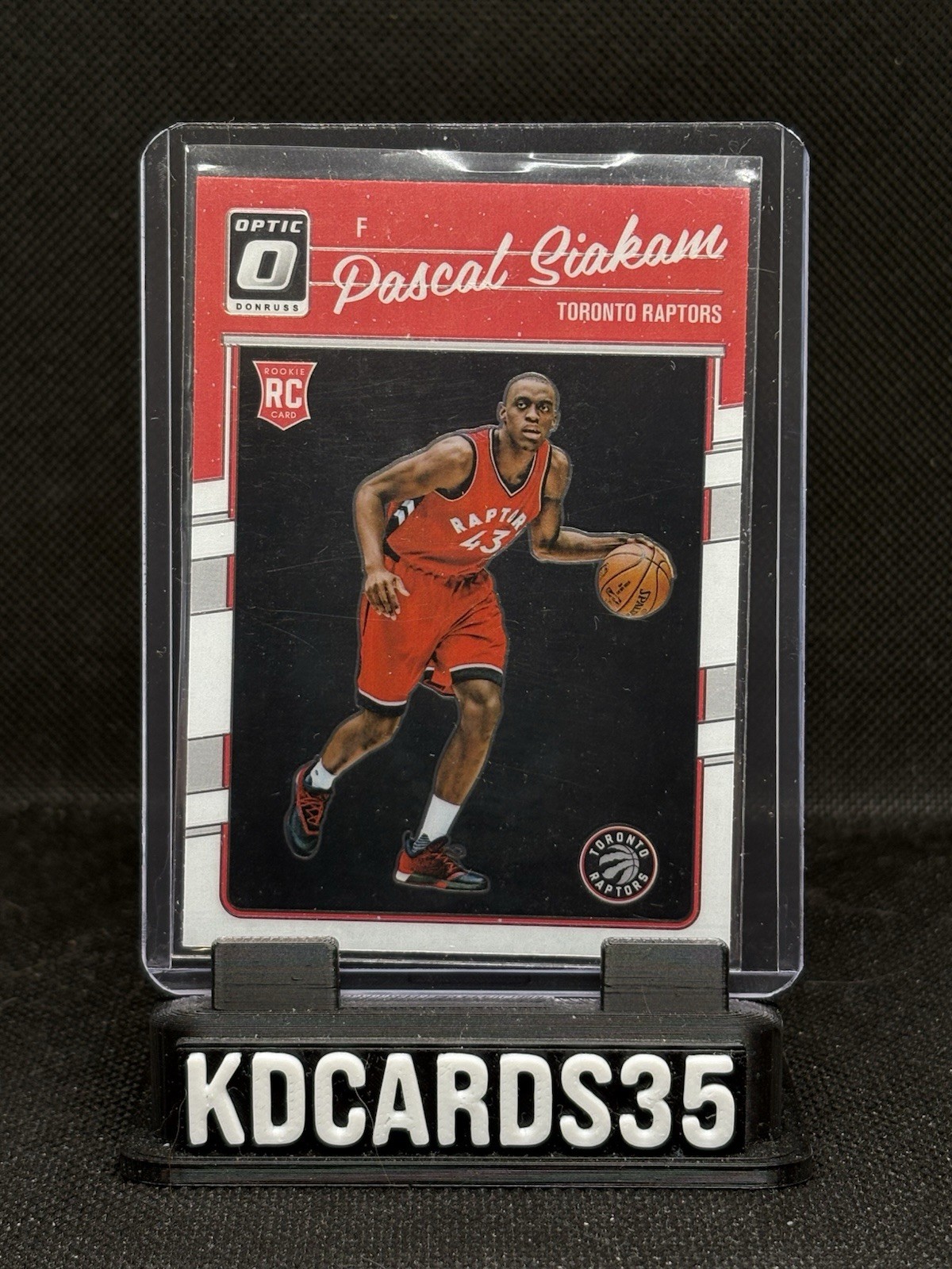 2016-17 Panini Donruss Optic Pascal Siakam Rookie RC Toronto Raptors Pacers