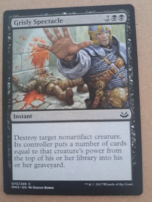 Grisly Spectacle LP, Englisch MTG Modern Masters 2017