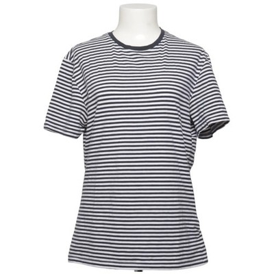 Bruun & Stengade, T-shirt, Größe: M, Weiß/Schwarz, Baumwolle/Elasthan #JbT