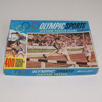 Vintage Top Sail Olympische Spiele/Sport 400-teiliges Puzzle - um 1960
