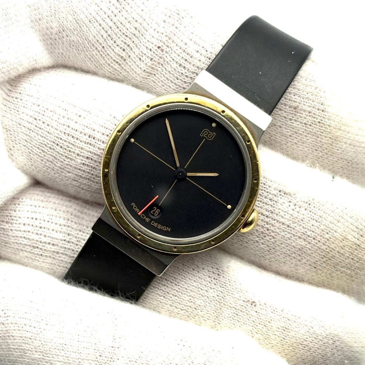 IWC Porsche Design Ref.4530 Titanium Quartz Ladies Watch Date | eBay