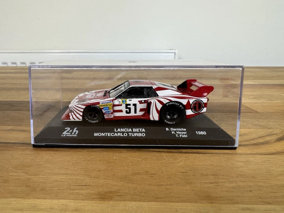 Coche modelo Lancia Beta Montecarlo Turbo #51 24h Le Mans 1980 - 1:43 IXO 24LM03 Foto 2 de 4