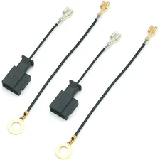 2-Pack Car Horn Connector Adapter Harness, Pigtail Converter for Toyota & Lexus