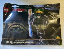 Lego Ninjago Movie Foil Balloon Helium Birthday Party Rare Kids Ninja