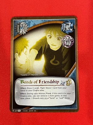Naruto CCG, Bonds of Friendship, 669, LP, Rare, 1st Edition