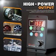  Single to 3 Phase 750W 1HP 110/220V Variable Frequency Drive Inverter VFD VSD