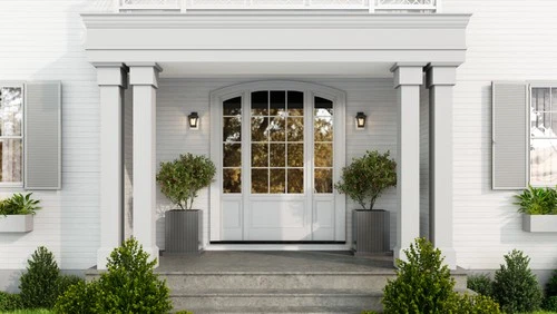 Quoizel HUK8406 Huck 11" Tall Outdoor Wall Sconce - Black - Picture 3 of 7