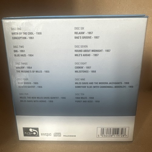 Miles Davis - 20 Classic Albums - 10-CD Box Set - Picture 2 of 2