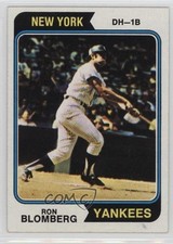 1974 Topps Ron Blomberg #117 2u3