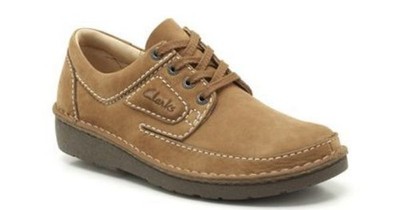 Clarks Herren * Brown Nature II * Birch Grain Lea - ActiveAir * UK 6 / US 7 G