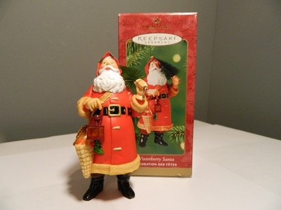 WINTERBERRY SANTA 2000 Hallmark Keepsake Ornament