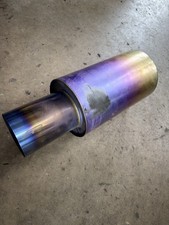 Agency Power Titanium Muffler 3 Inch Inlet 4.5 Inch Outlet Agency Power Titanium Muffler 3 Inch Inlet 4.5 Inch Outlet