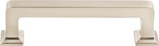 Top Knobs TK703BSN Ascendra Pull 3 3/4 (c-c) ...