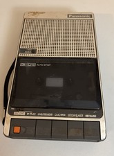 Panasonic Slim-Line Portable Cassette Tape Recorder Player RQ-2736 Tested