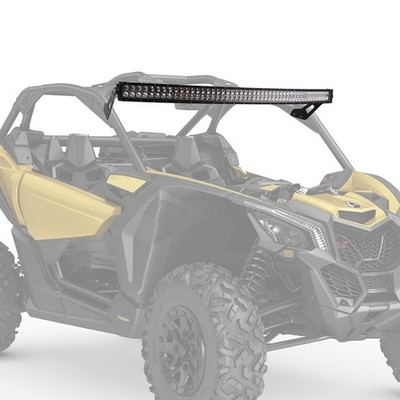 For Can-am Maverick X3 DS RS MAX Curved 50'' LED Light Bar Upper Roof Brackets