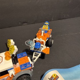 2008 LEGO CITY 7737 Coast Guard 4WD and Jet Scooter Built Set Retired