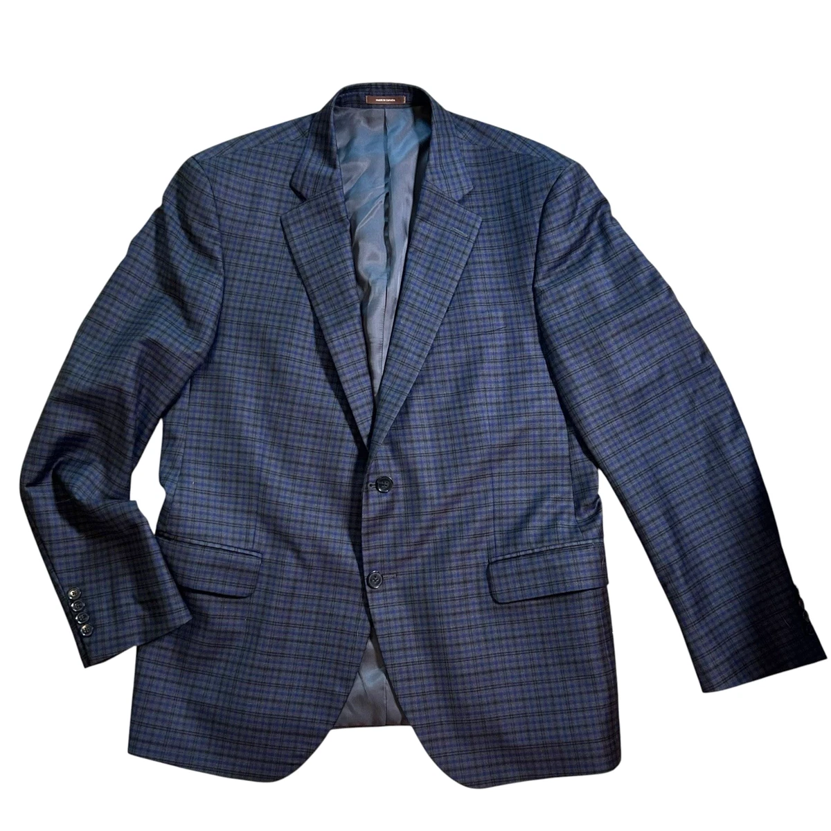 Blue Regular Size Suits & Blazers for Men 44 Size for sale | eBay