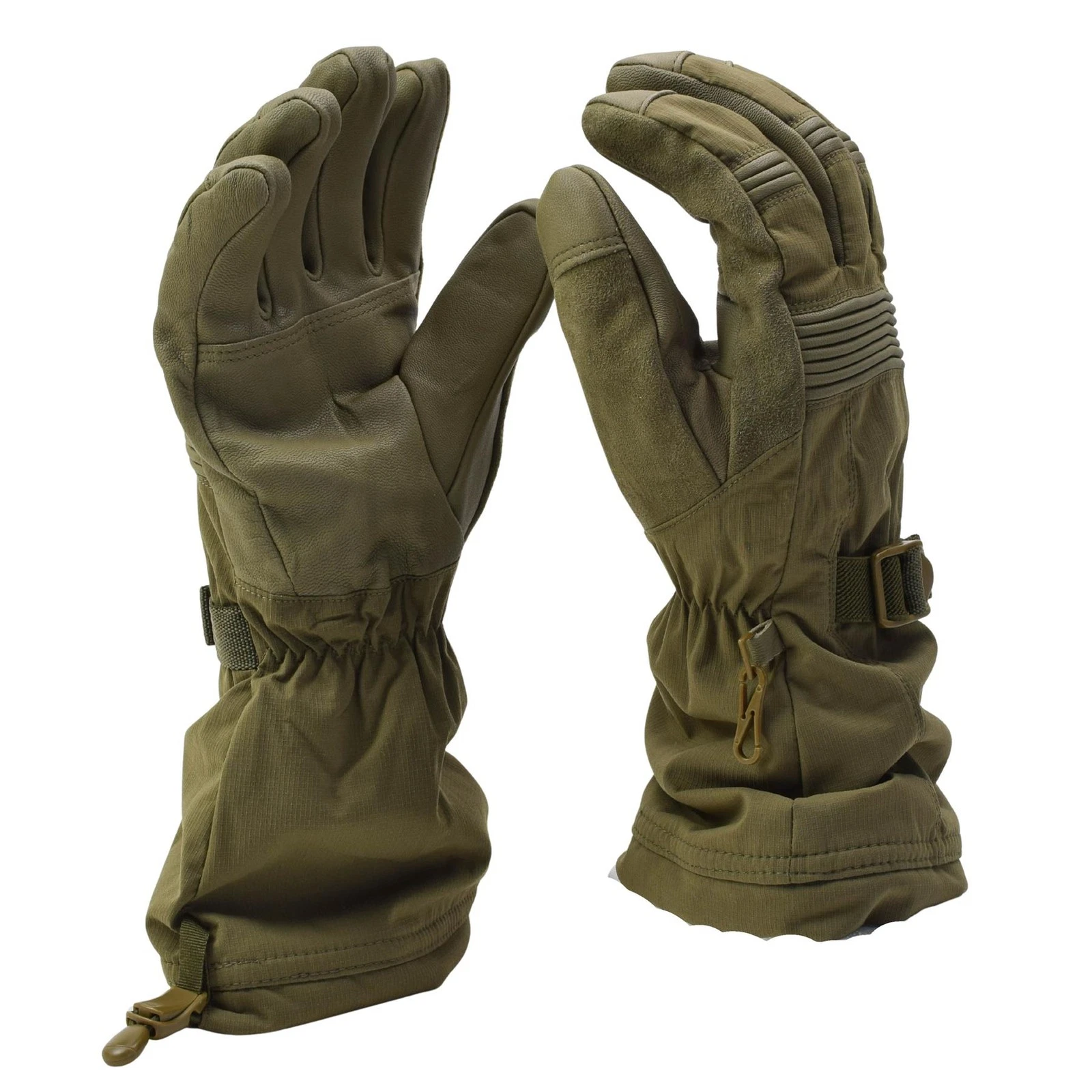 Original Dutch Military Winter ECWS Gloves Waterproof Goatskin Palm Olive
Opens in a new window or t