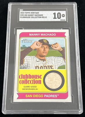 Topps WBC 2023 MANNY MACHADO レリックオート /10 Manny