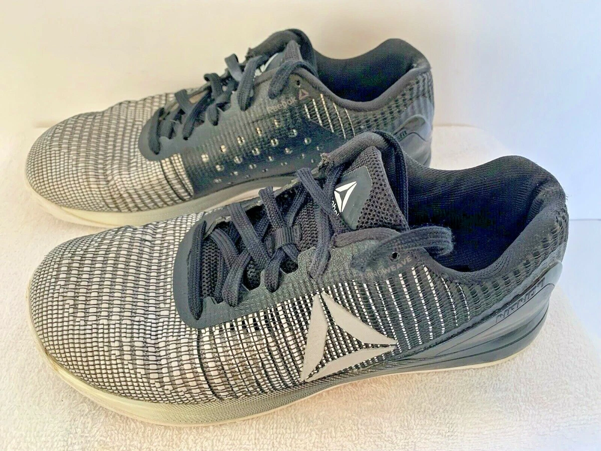 Museo Descartar Resignación Reebok Crossfit Nano 7 0.5 mm Shell Black White Shoes Sneakers Women&#039;s  sz 9.5 | eBay