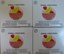 POUDRE DE LIMONADE FRAMBOISE PROTÉINÉE IDÉALE (24 BOÎTES DE 14)(B/B 2026-06-30)