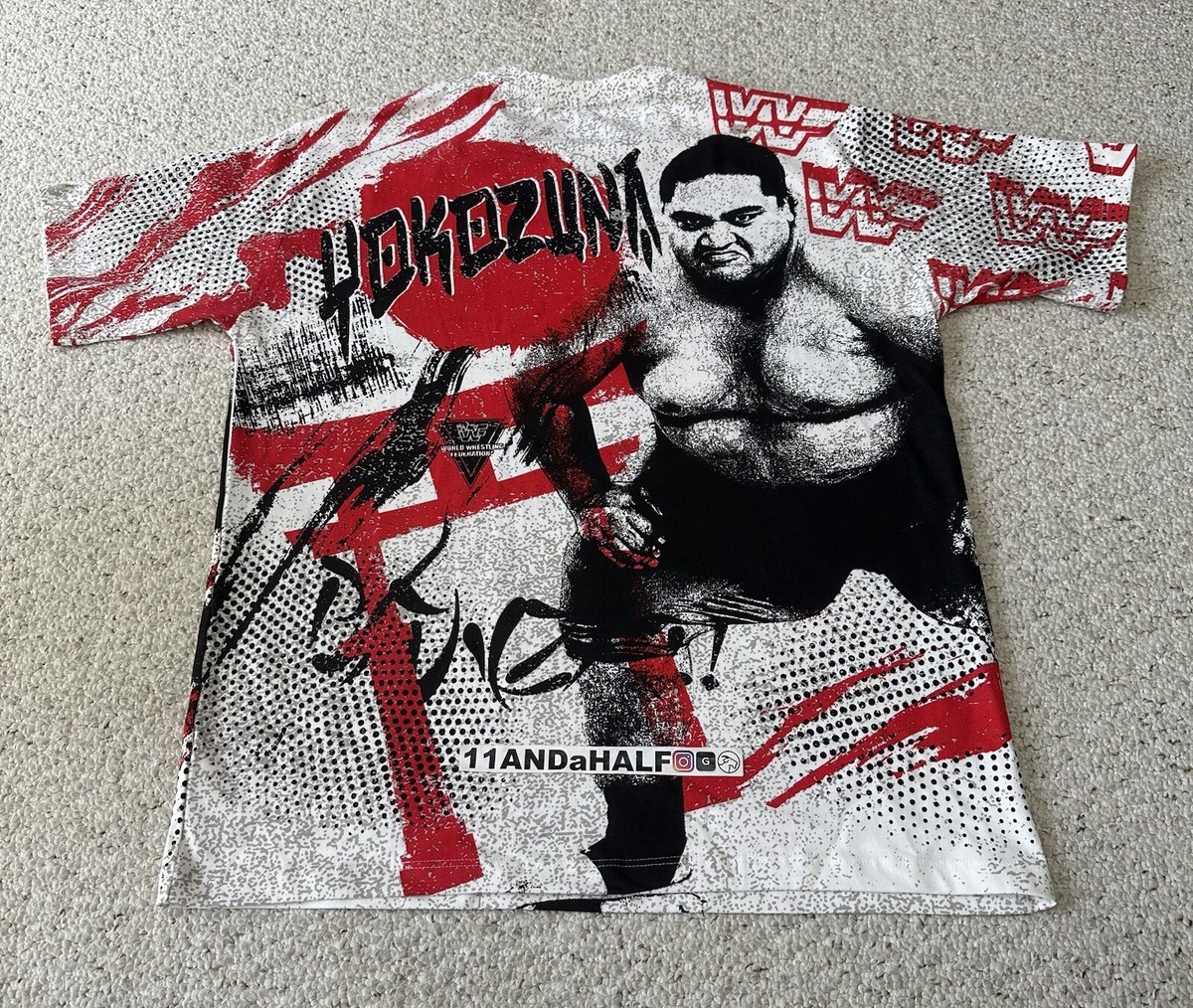期間限定価格 WWE イヨスカイ 未開封 未使用 プロレスTシャツ  サイズM 期間限定価格 WWE イヨスカイ 未開封 未使用 プロレスTシャツ