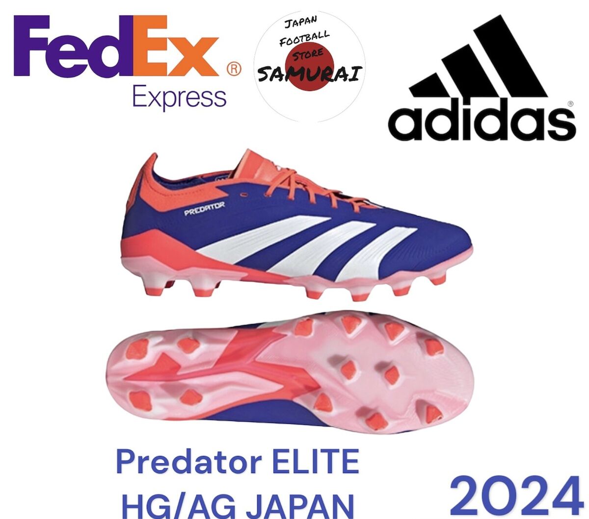 Adidas Predator ELITE HG/AG JAPAN IH5921 Soccer Cleat Adidas Predator ELITE HG/AG JAPAN IH5921 Soccer Cleat