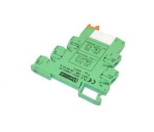 PHOENIX CONTACT RELAY TERMINAL BLOCK ASSEMBLY PLC-BSC-24DC/21 (3 AVAILBLE)
