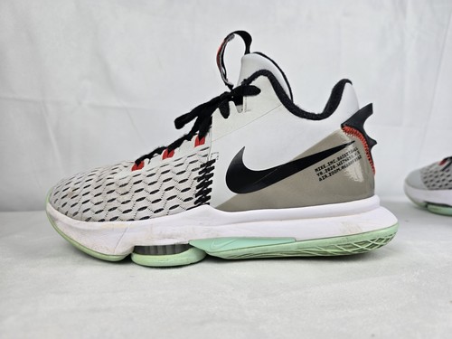 Nike LeBron Witness 5 Pure Platinum Light Dew US 8 - Picture 16 of 24
