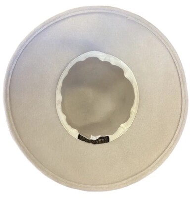 Vintage Donna Vinci Couture | Wool Church Hat Light Beige  display picture 3