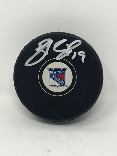 Brad Richards New York Rangers Signed Autographed Hockey Puck Steiner COA - Picture 1 of 2