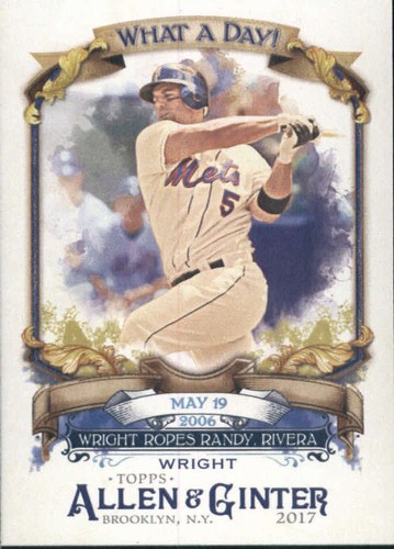 2017 Allen and Ginter - What a Day Inserts - Singles - You Pick - Bild 38 von 67